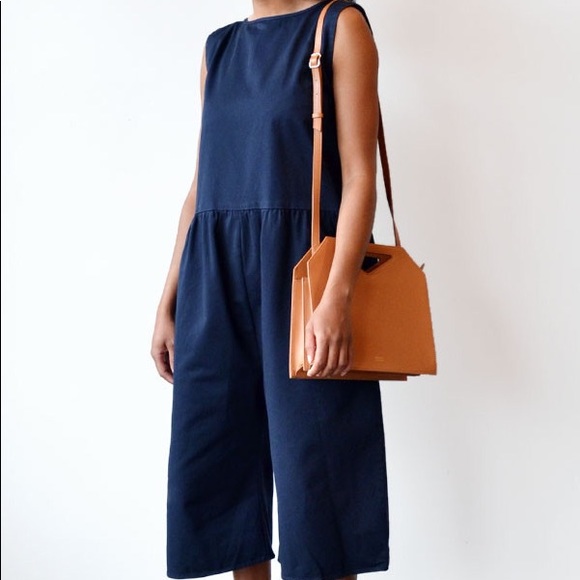 Ilana Kohn Kate Jumpsuit Navy Xs 